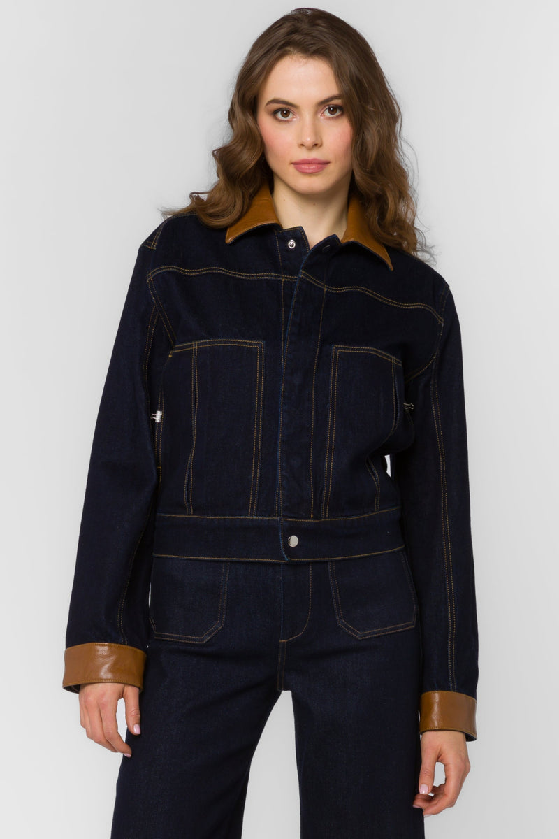 Delphia Indigo Jacket
