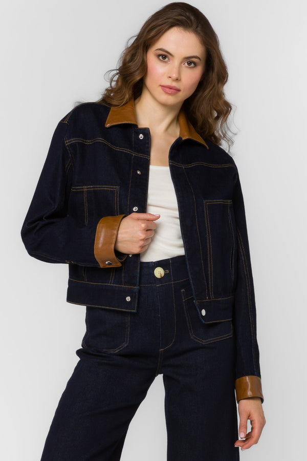 Delphia Indigo Jacket