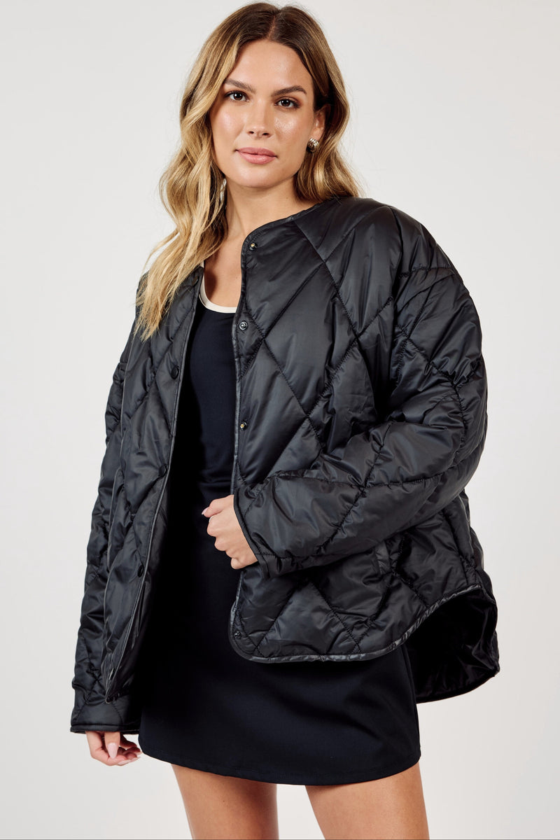 Dewdrop Quilted Puffer