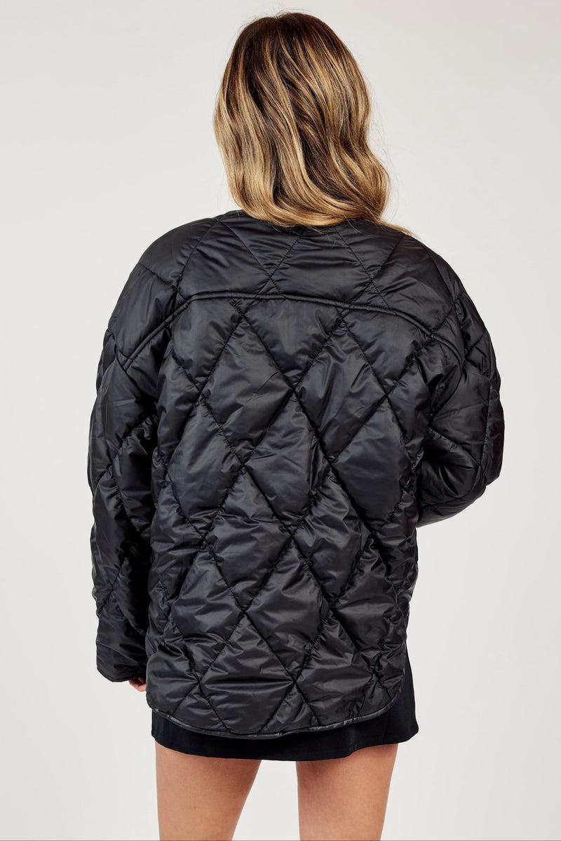 Dewdrop Quilted Puffer