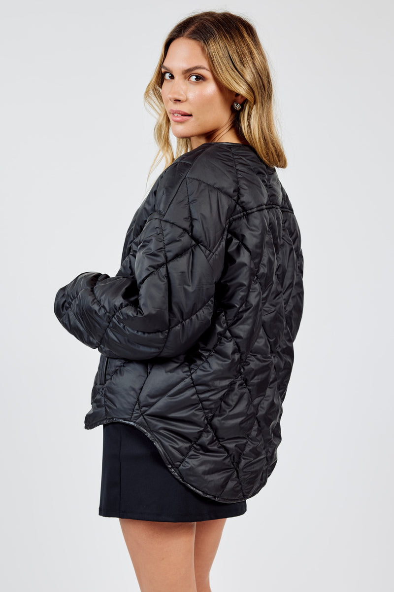 Dewdrop Quilted Puffer