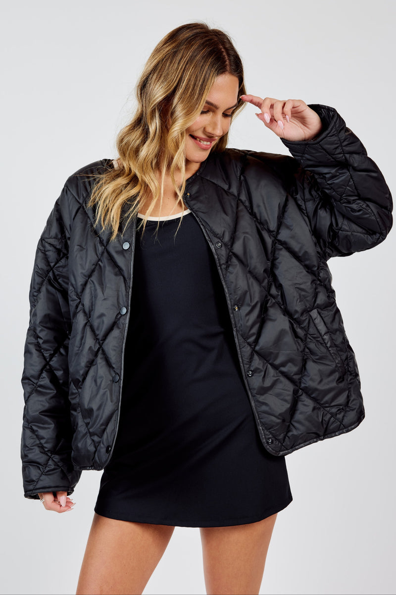 Dewdrop Quilted Puffer