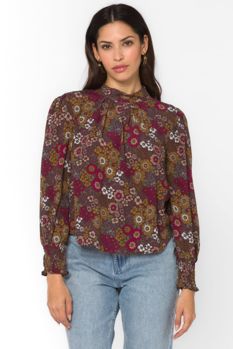 Arlene Floral Top