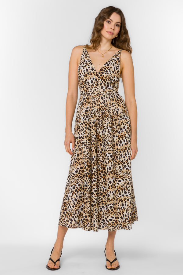 Electra Leopard Dress