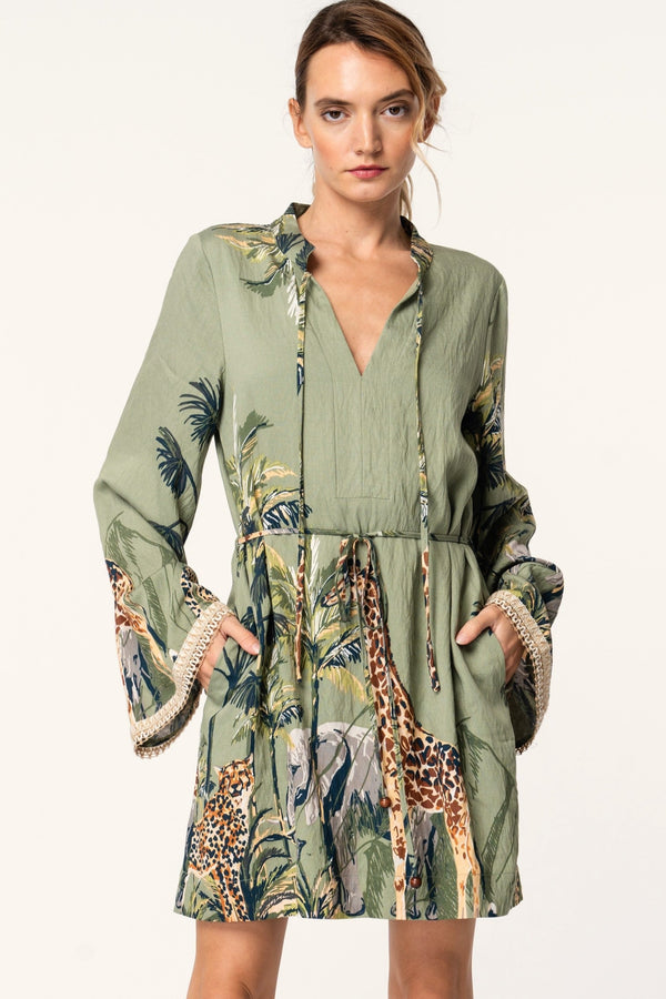 Eleanor Safari Mini House Dress