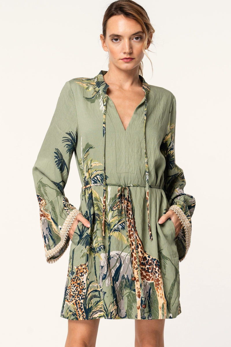 Eleanor Safari Mini House Dress