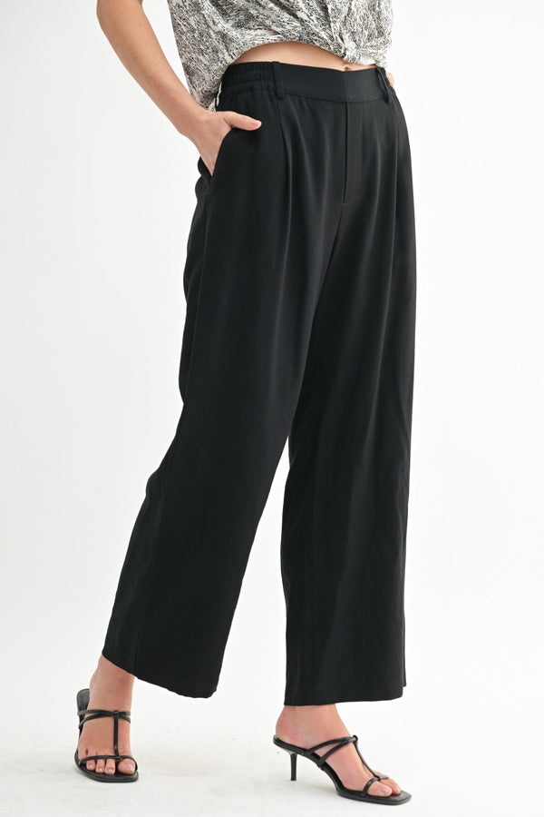 Pintuck Pleated Pant