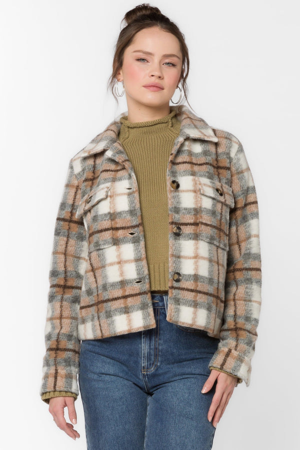 Frenchie Plaid Jacket