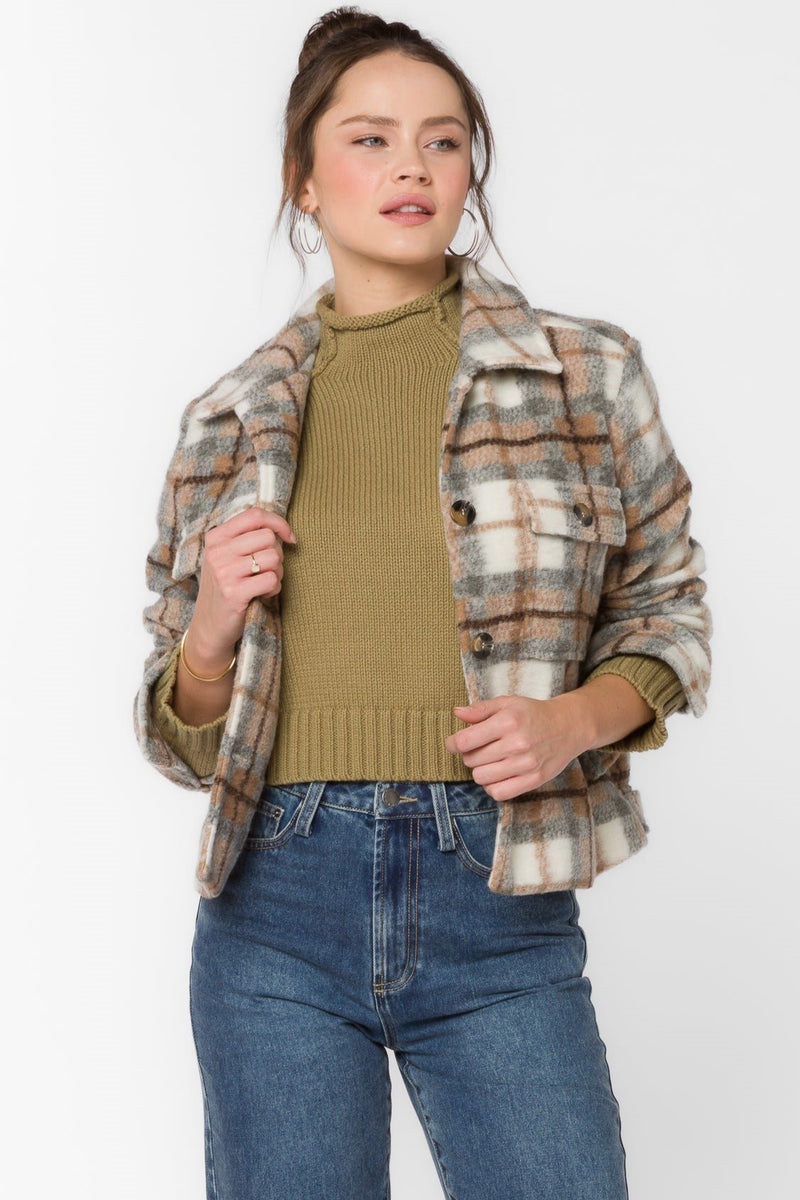 Frenchie Plaid Jacket