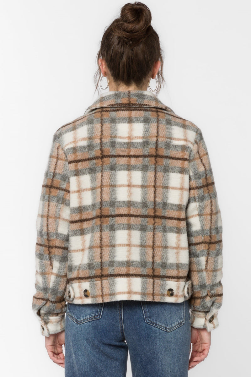 Frenchie Plaid Jacket