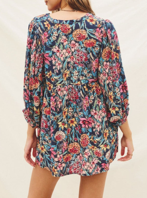 Neptune Babydoll Flowy Top
