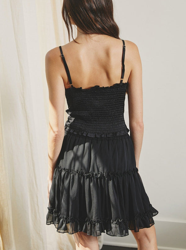 Satin Cowl Neck Cami Top