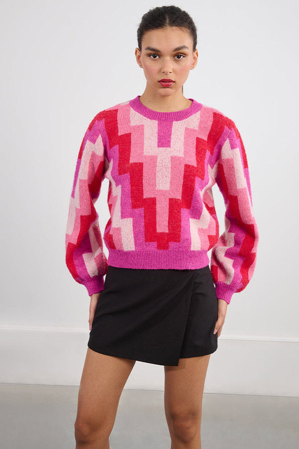 Geometric Sweater