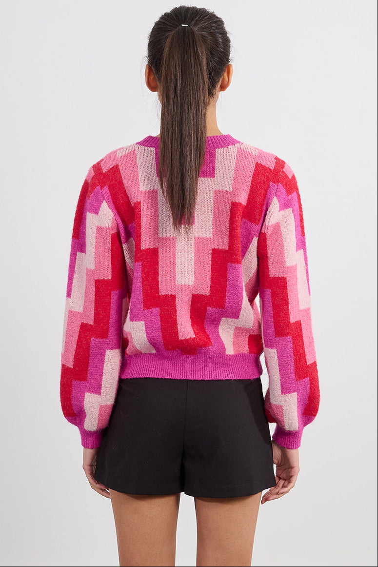 Geometric Sweater