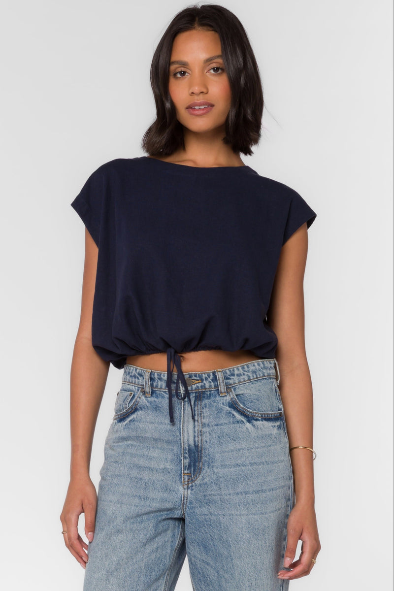 Aluna Nocturnal Navy Top