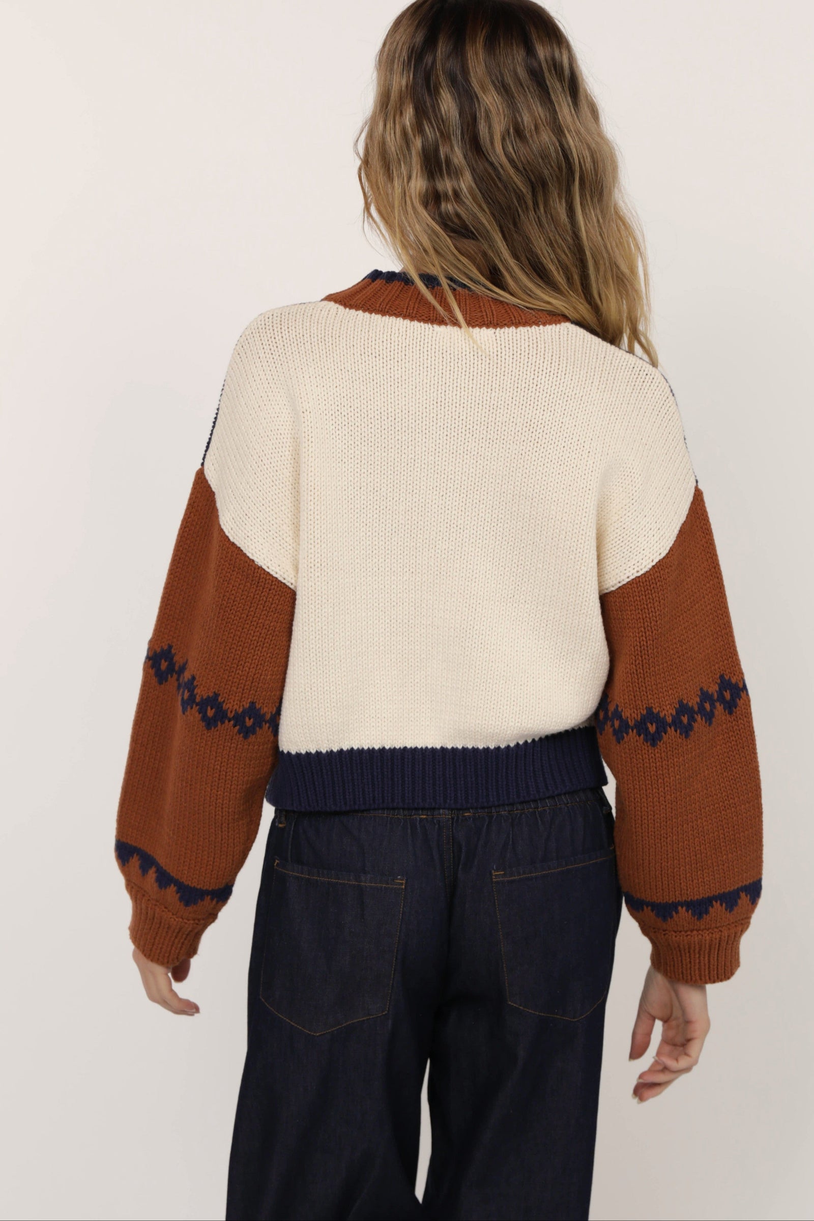 スパイダー JACQUARD COTTON KNIT 23AW Cotton Cable Full Zip Mock Neck Sweater - Black/grey – Paul Fredrick