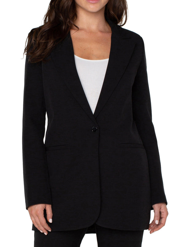 One Button Boyfriend Blazer