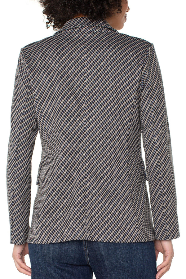 Faux Double Breasted Blazer