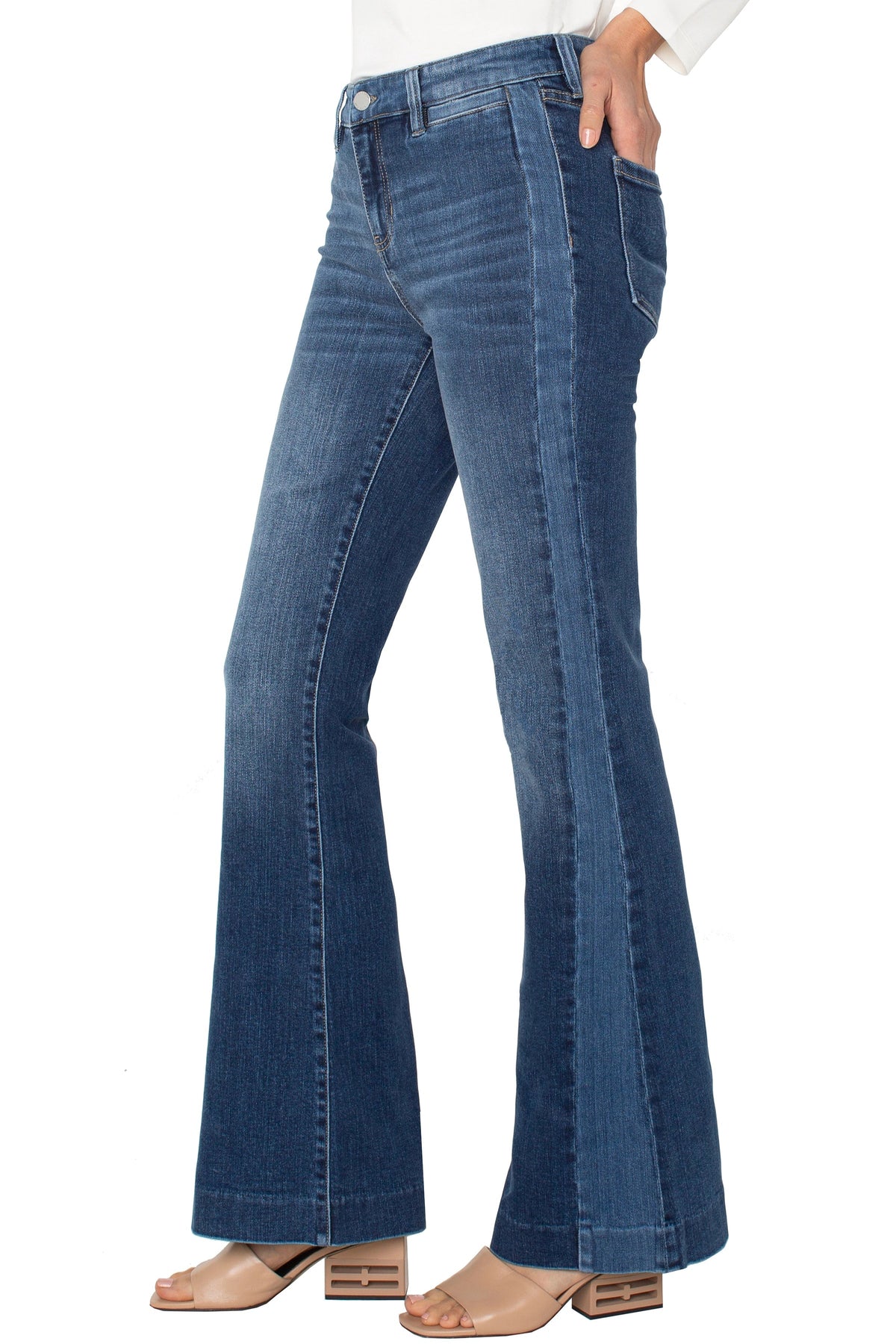 パンツ AMBUSH Woman Pants Denim BWCF006F23FAB001 6200 Ambush Denim jeanc - Light Blue - Women | BWYB008S23DEN0014900