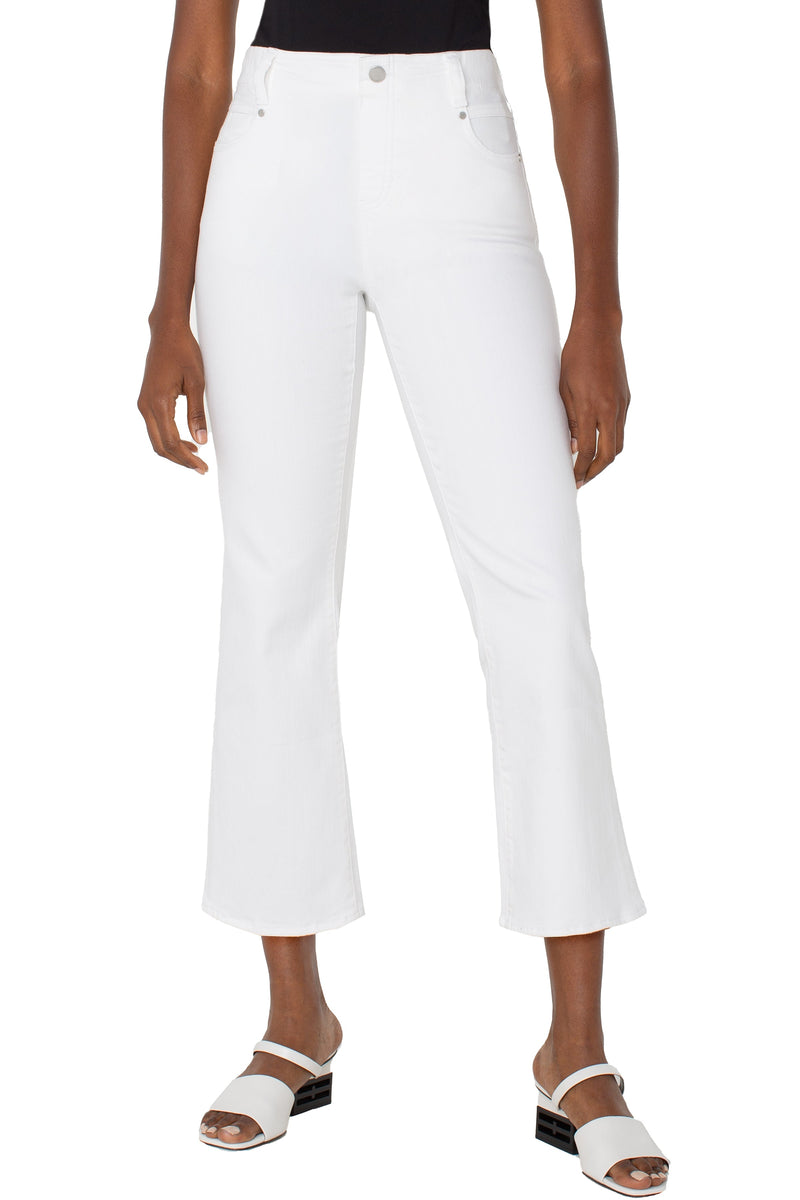 Gia Glider Crop Flare With Tulip Back