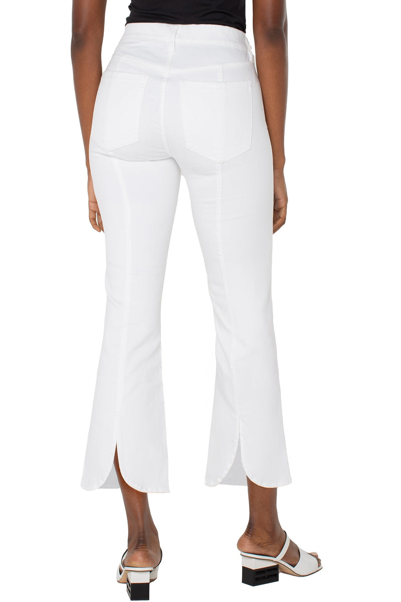 Gia Glider Crop Flare With Tulip Back
