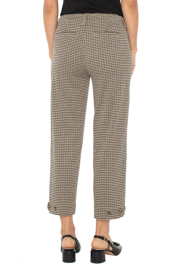 Utility Pant With Tab Hem
