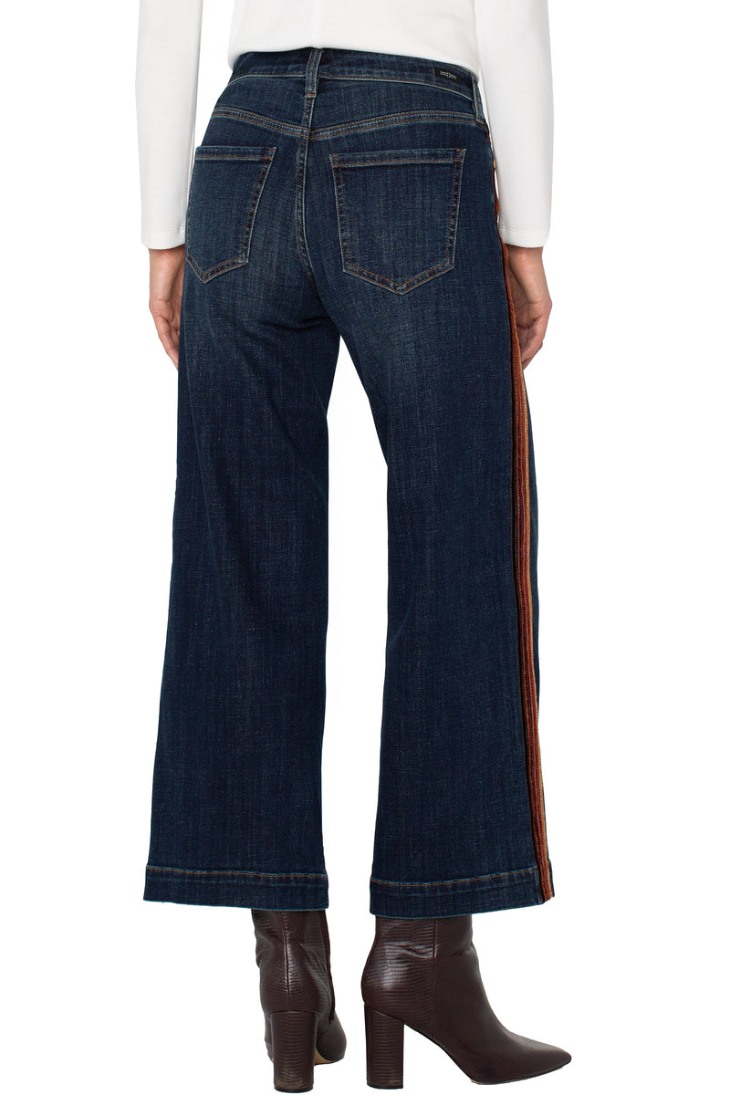 Stride Wide Leg With Velvet Trim