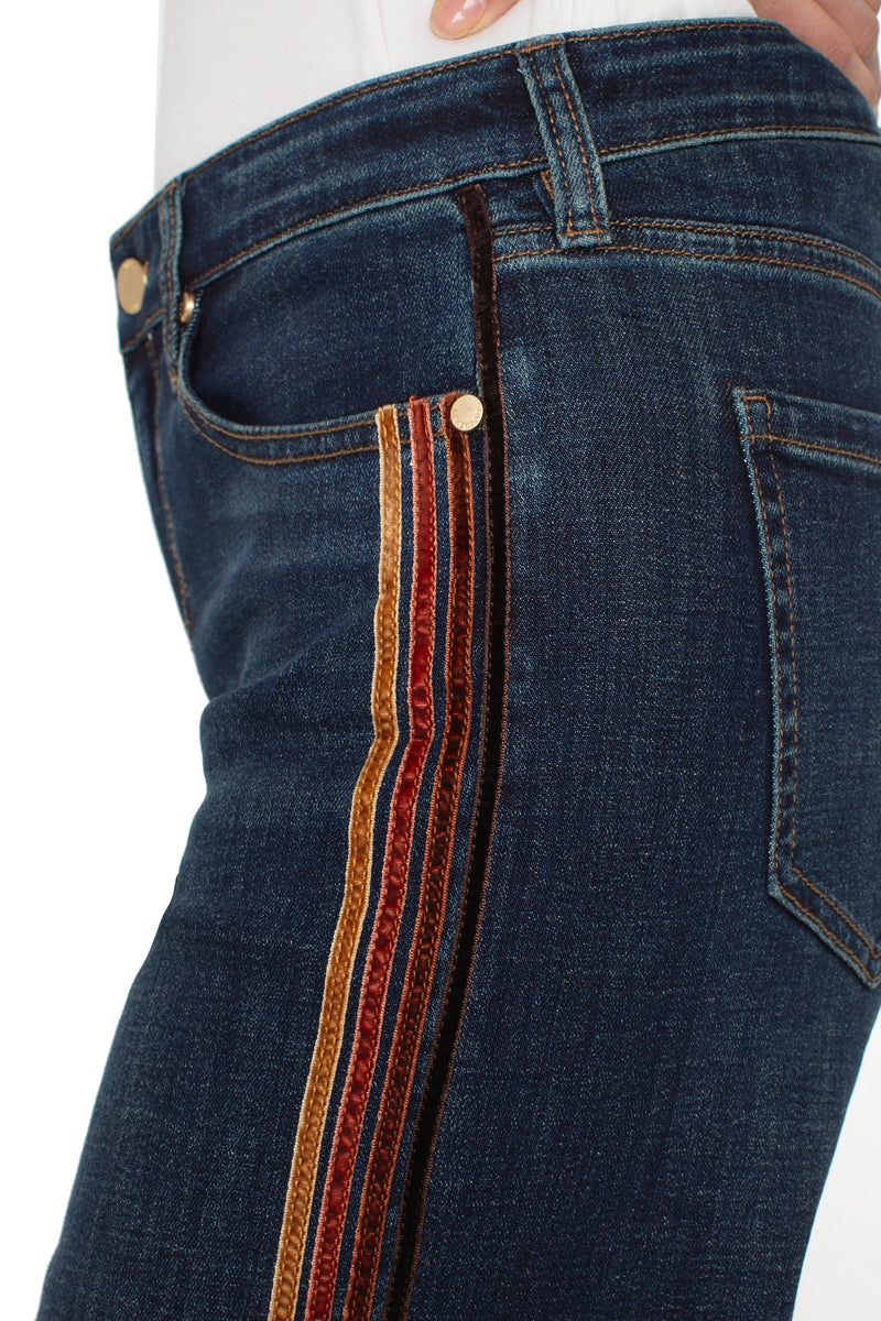 Stride Wide Leg With Velvet Trim