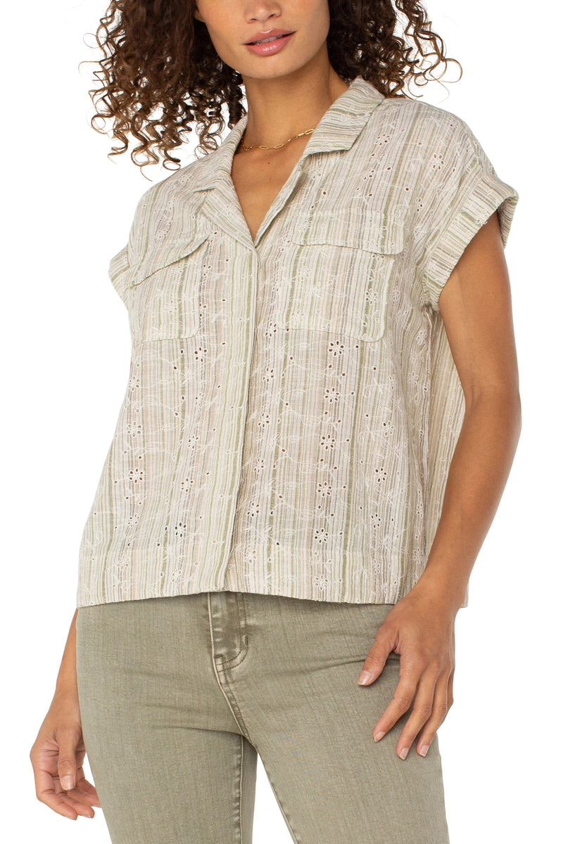 Striped Camp Shirt