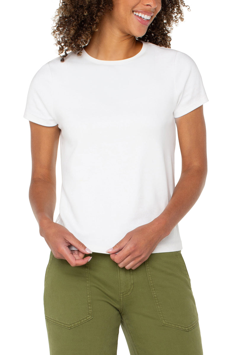 Short Sleeve Crew Neck Tee