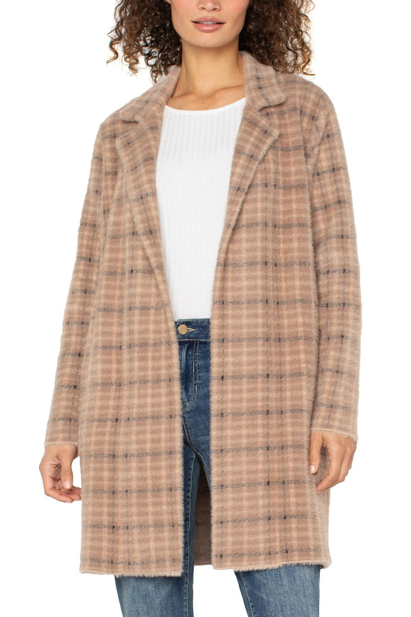 Open Front Coatigan Sweater