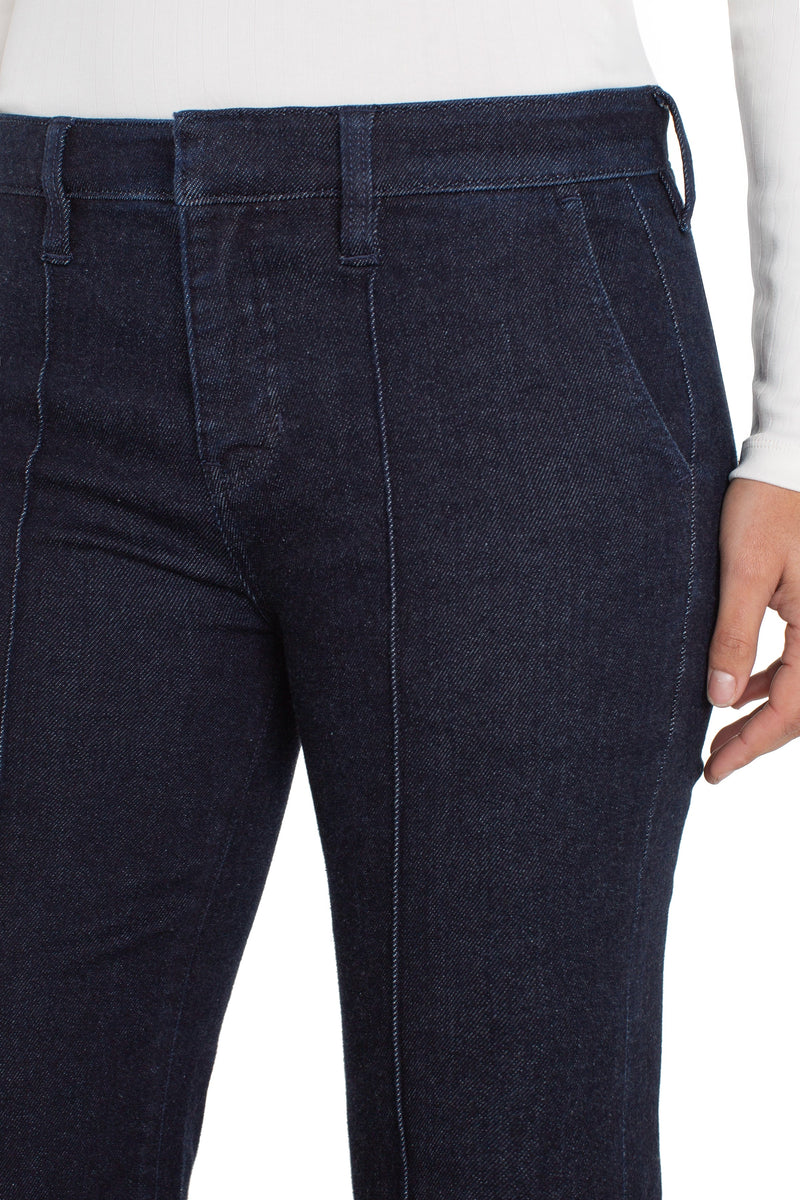 Trouser Bootcut With Pintucks