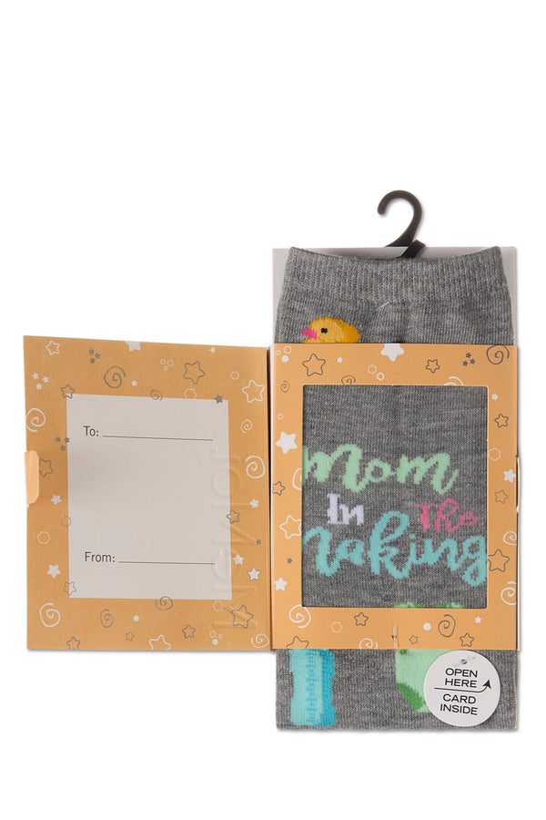 Mama In The Making | Greeting Card Crew Socks
