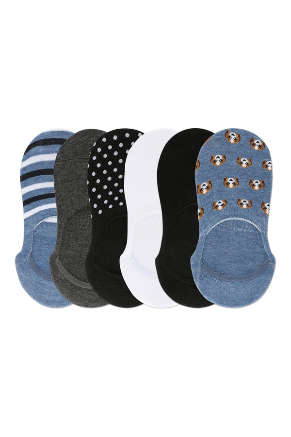 Beagle High-Cut Liner | 6 Pair Pack