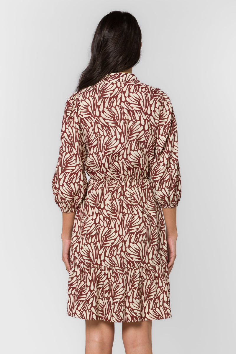 Nichola Bordeaux Dew Dress