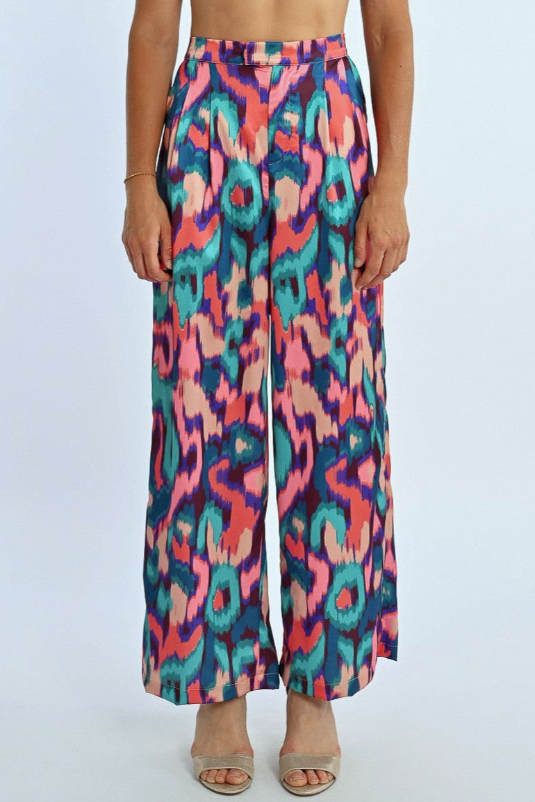 Valladolid Printed Pleated Pant