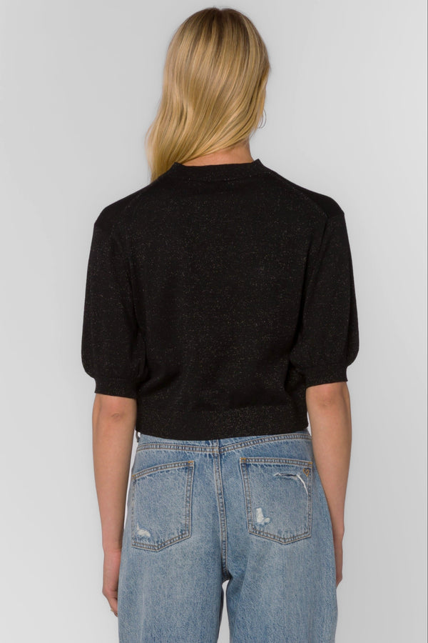Fendy Black Metallic Sweater