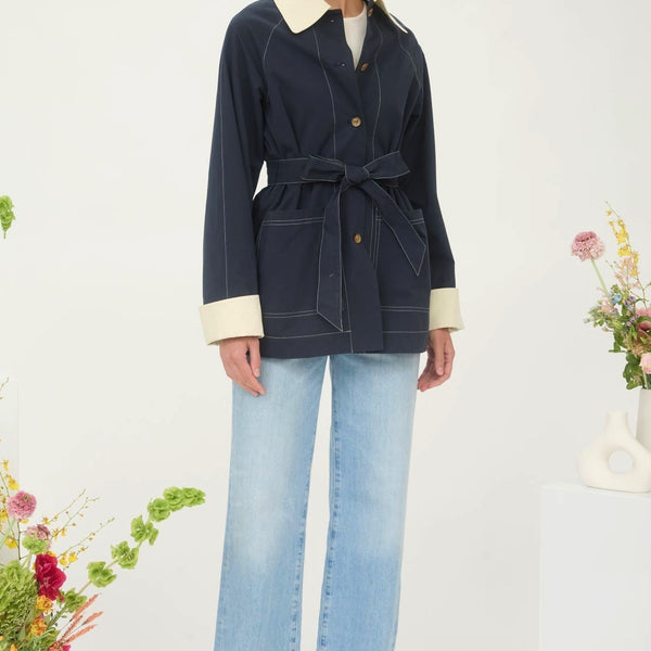 Short Trench Coat | ZOE AND CLAIRE | Ambiance SF