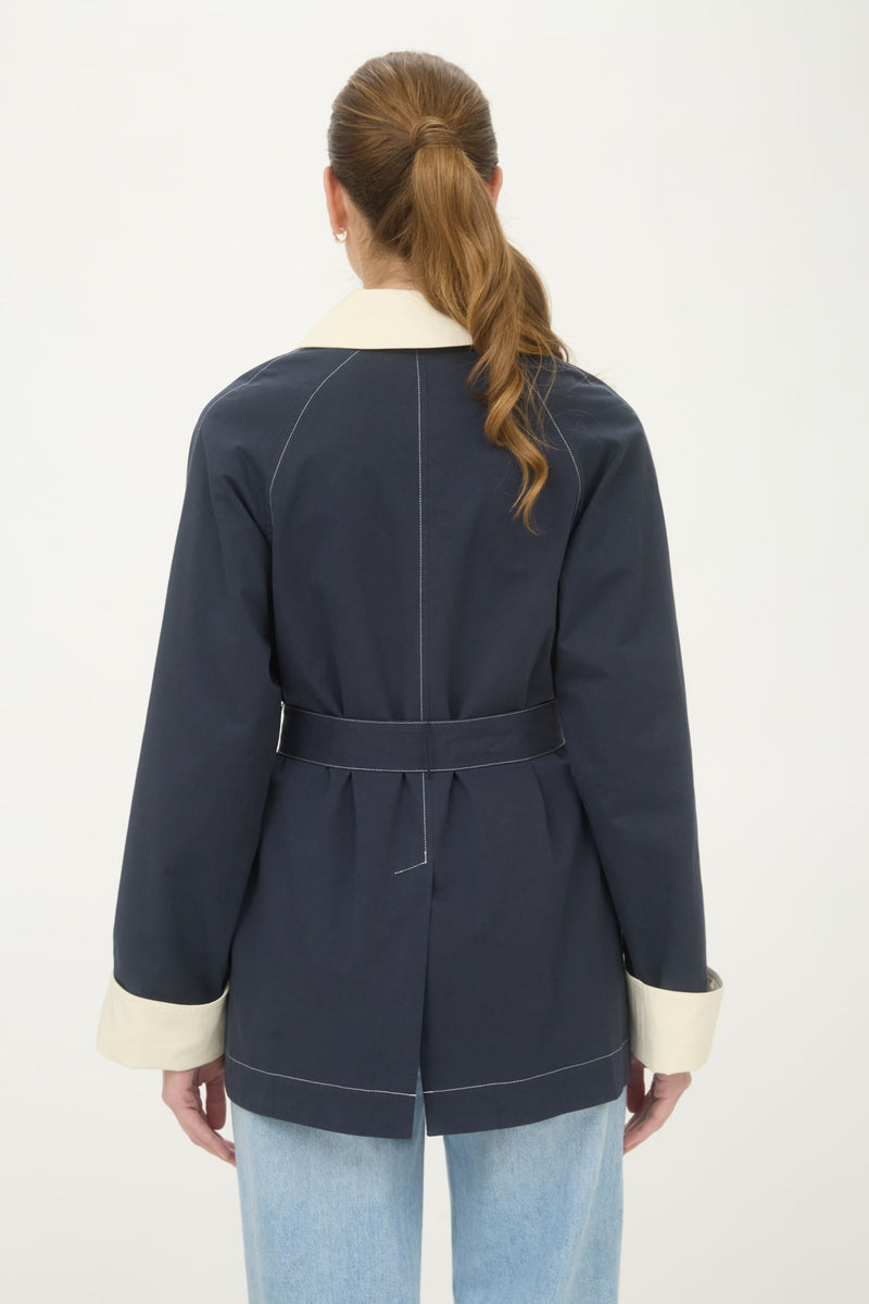 Short Trench Coat | ZOE AND CLAIRE | Ambiance SF