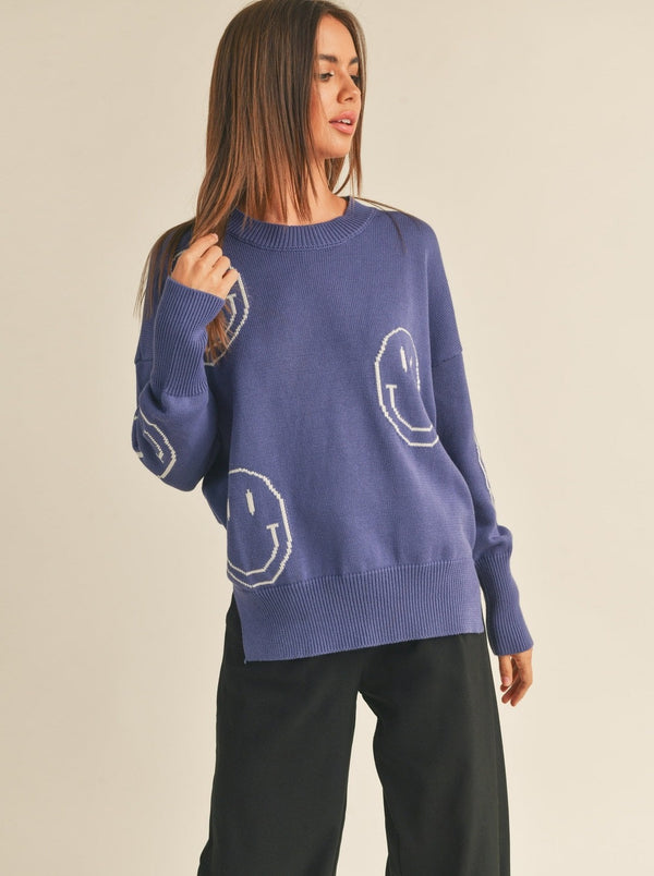 Smile Sweater Top
