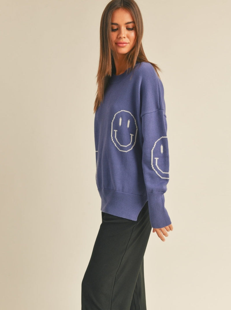 Smile Sweater Top