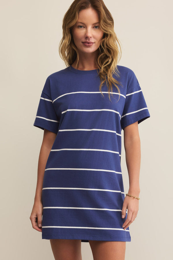 Sway Stripe Tee Dress