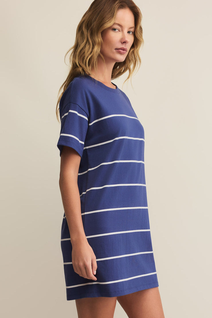 Sway Stripe Tee Dress