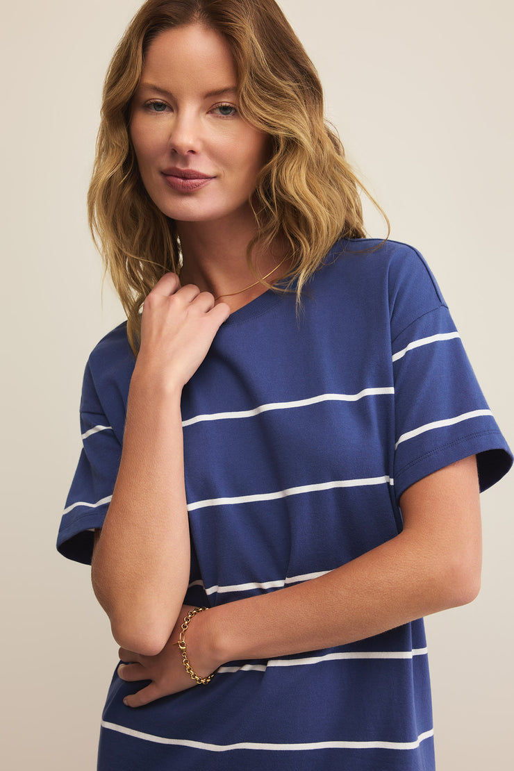 Sway Stripe Tee Dress