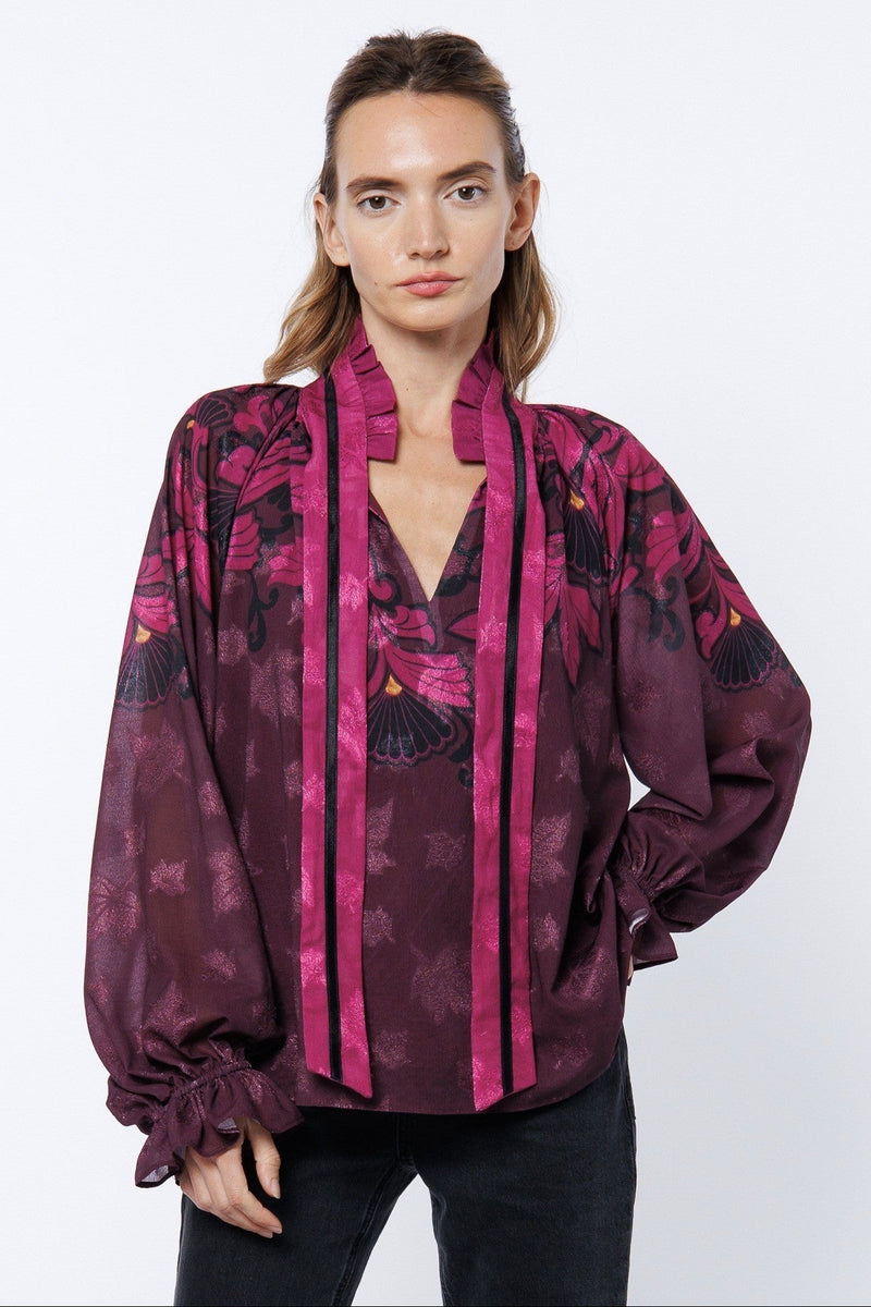 Kimi Floral Print Blouse