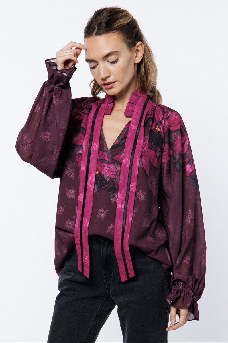 Kimi Floral Print Blouse