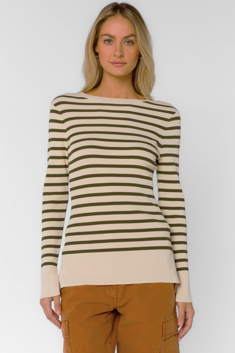 Teresa Stripe Sweater