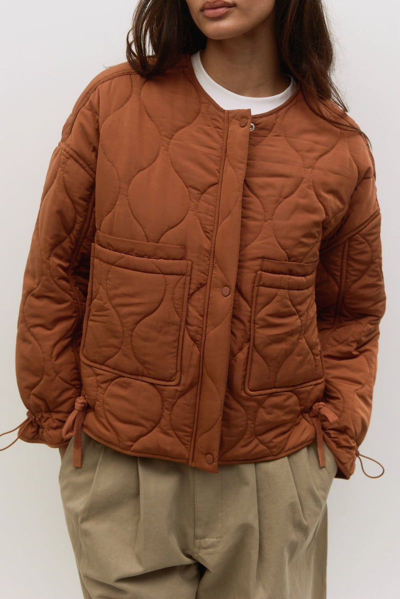The Kara Jacket - burnt orange