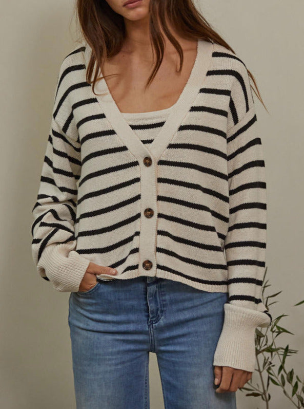 Stella Stripe Cardigan
