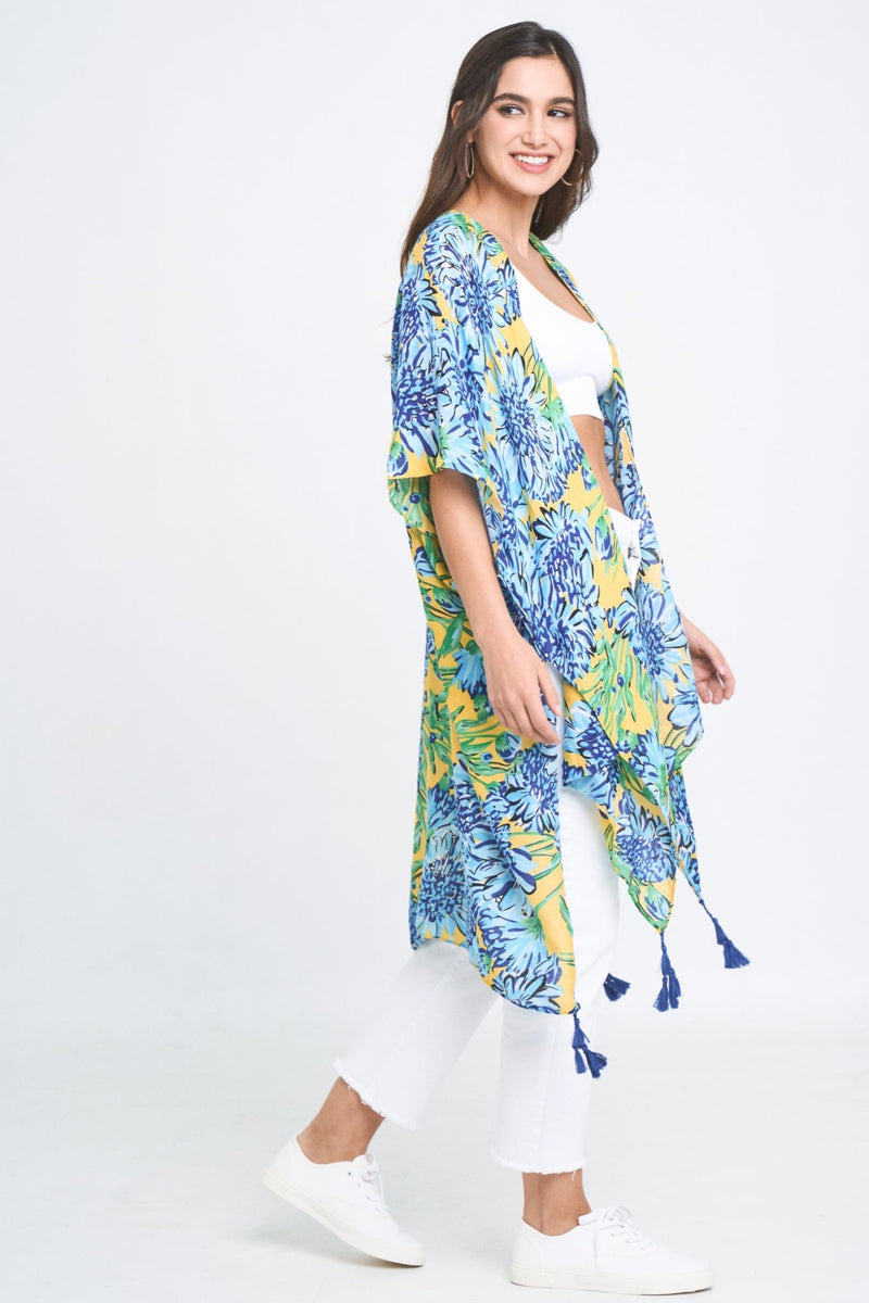 Floral Print Cover Up
